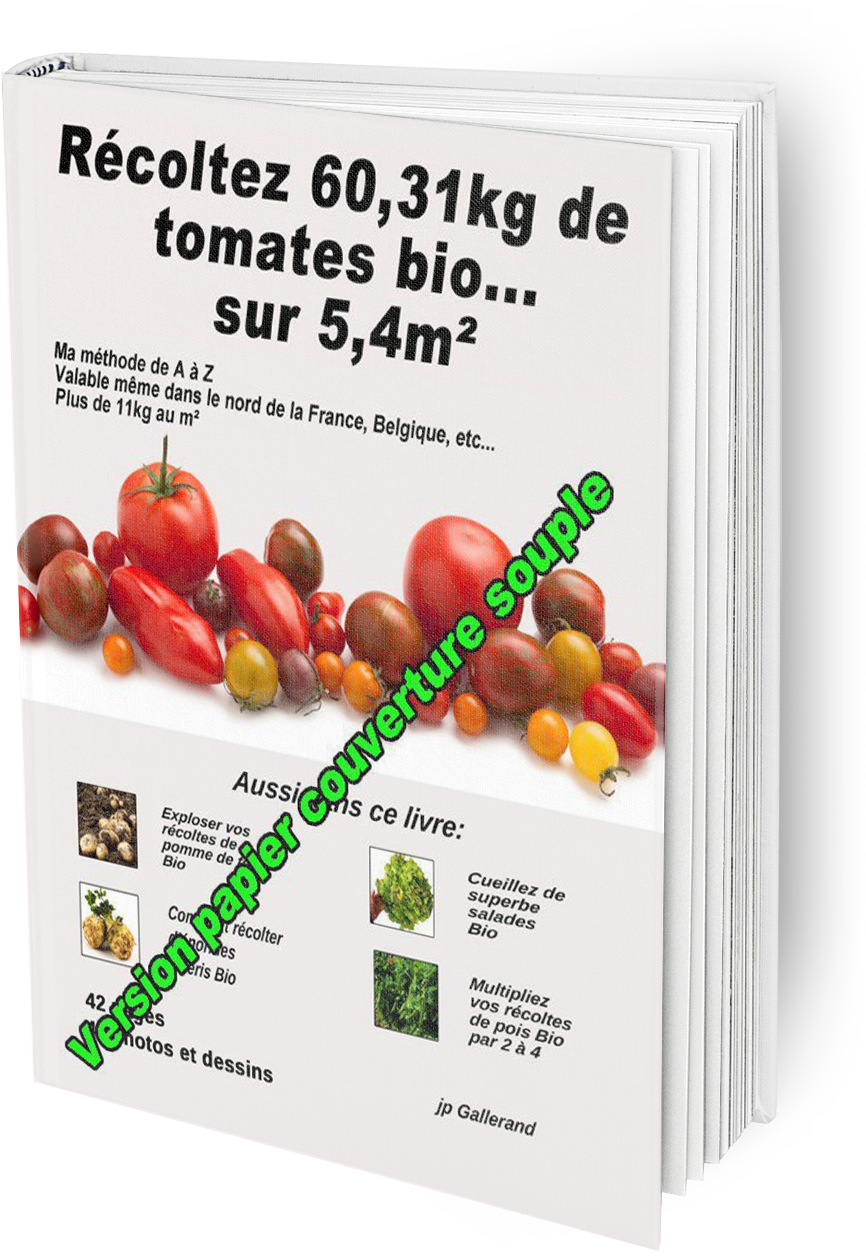 Récoltez 60,31 kg de tomates bio... sur 5,4 m² (papier tout en couleur)