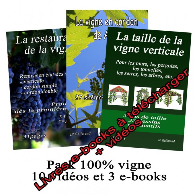 Méthode: la taille complète de la vigne 3 e-books et 10 vidéos - Copie